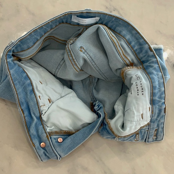 LC Lauren Conrad, Women’s, Button Fly, Jean, Shorts. - Picture 3 of 8